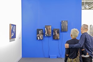 Geng Jianyi and Melati Suryodarmo, <a href='/art-galleries/shanghart/' target='_blank'>ShanghART</a>, Art Basel (13–16 June 2019). Courtesy Ocula. Photo: Charles Roussel.